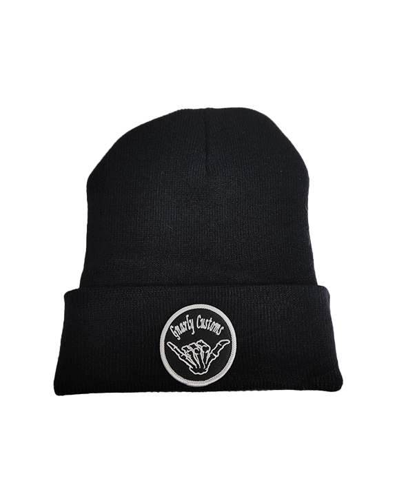 Gnarly Customs Patch Beanies