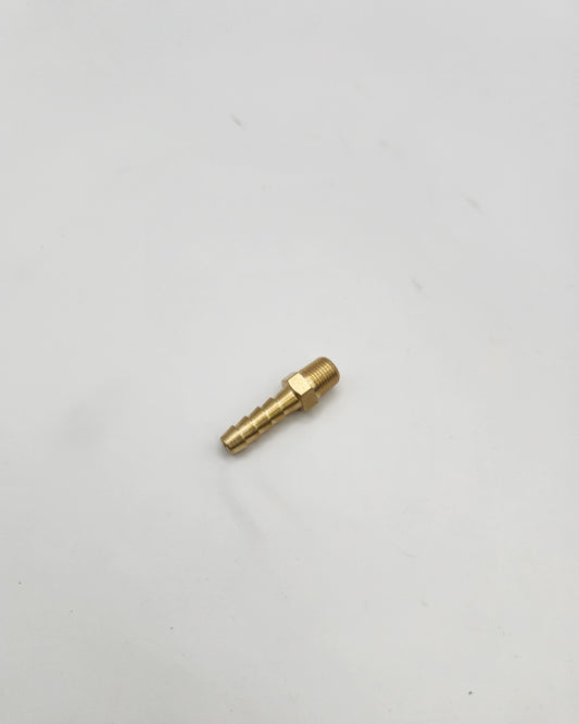 1/8" NPT to 1/4" Barb Brass Fitting